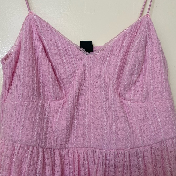 Pink lace skater dress - Wild Fable - Picture 3 of 8